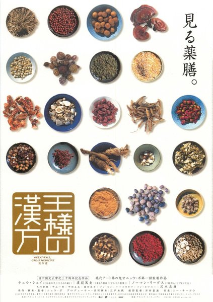 GREATWALL, GREAT MEDICNE (2002) original Japanese theatrical chirashi flyer