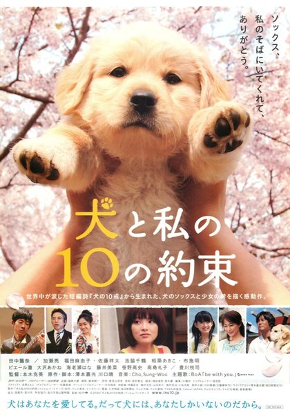 犬と私の10の約束 (2008) original Japanese theatrical chirashi flyer