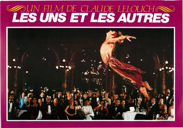 LES UNS ET LES AUTRES (1981) original Japanese theatrical chirashi flyer