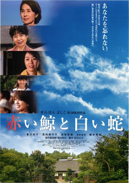 赤い鯨と白い蛇 (2005) original Japanese theatrical chirashi flyer