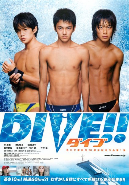 ダイブ！！ (2008) original Japanese theatrical chirashi flyer