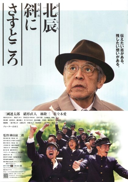 北辰斜にさすところ (2007) original Japanese theatrical chirashi flyer