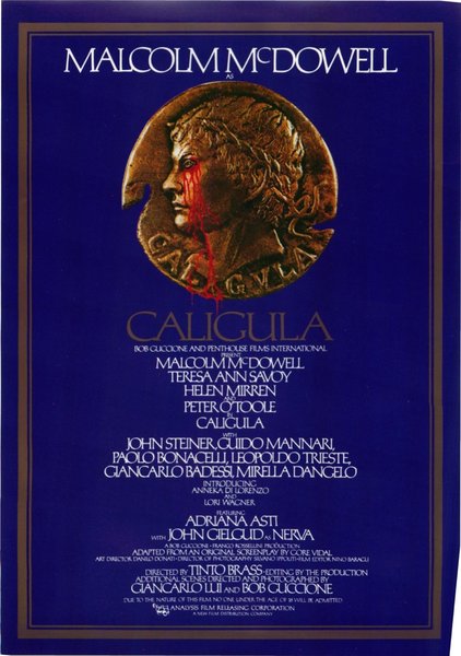 CALIGULA (1980) original Japanese theatrical chirashi flyer