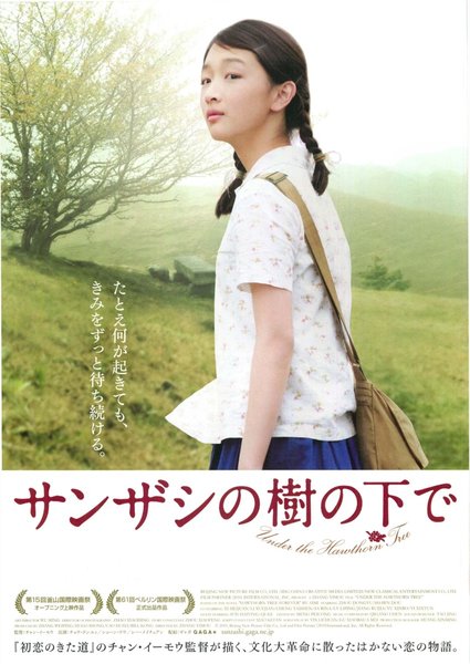山楂樹之戀 (2010) original Japanese theatrical chirashi flyer