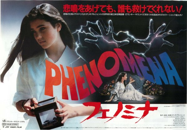 PHENOMENA (1985) original Japanese theatrical chirashi flyer