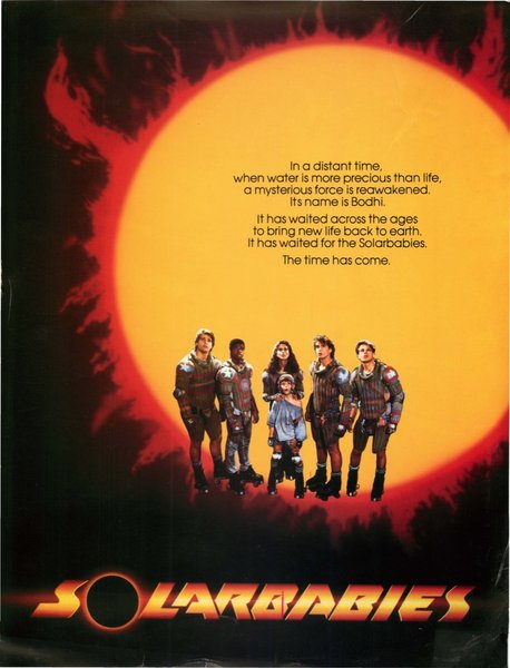 SOLARBABIES((太陽の７人） (1987) original Japanese theatrical chirashi flyer